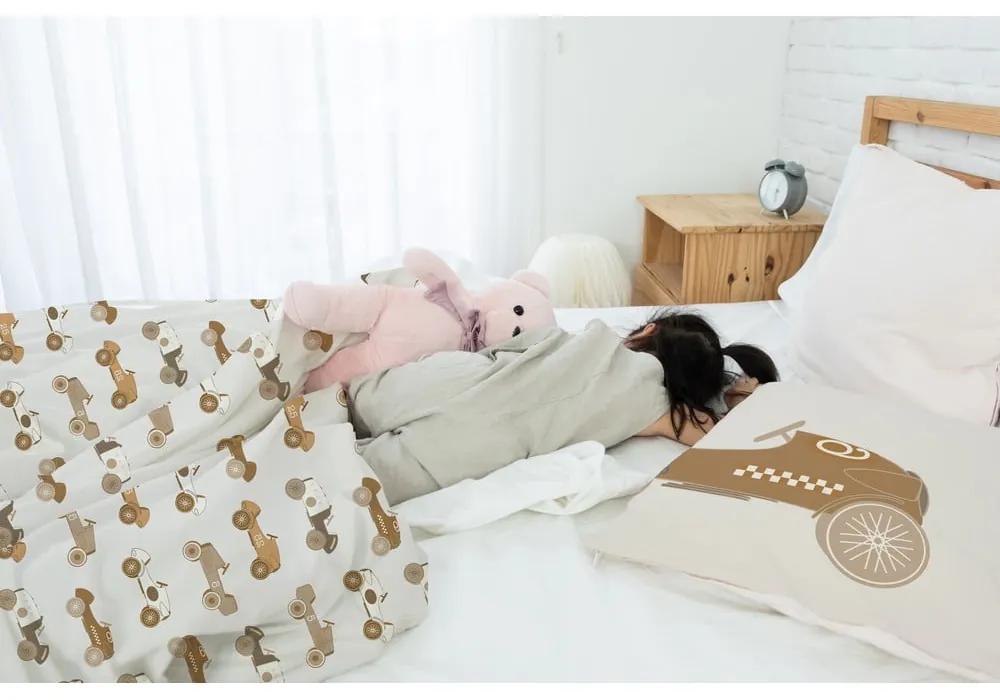Biancheria da letto singola per bambini in cotone sateen 135x200 cm Rallye - Butter Kings