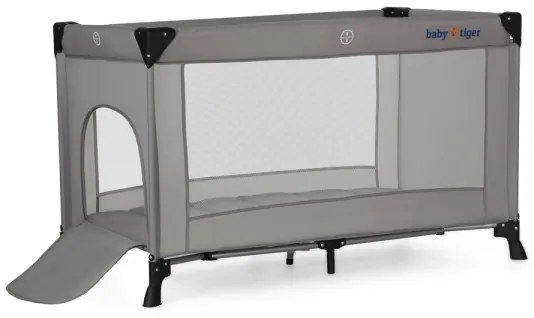 KINDERKRAFT - Culla da viaggio Baby Tiger VIKI grigio