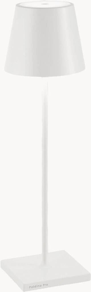 Lampada da tavolo portatile a LED con luce regolabile Poldina Pro