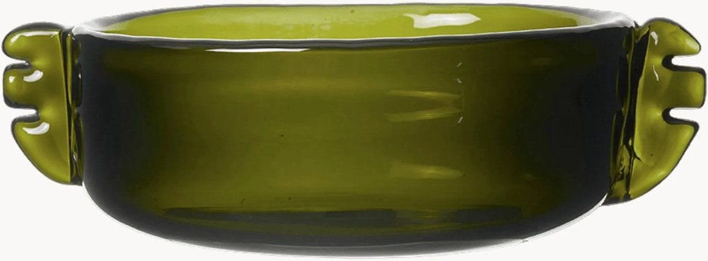Ciotola decorativa in vetro soffiato Alas, larg. 31 cm
