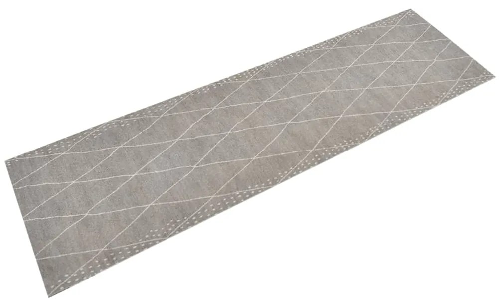 Tappeto Da Cucina Lavabile Rombi 45x150 Cm Velluto /