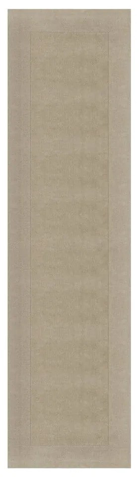 Runner in lana beige 60x230 cm - Flair Rugs