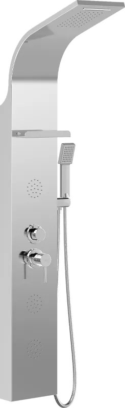 Mexen Borg pannello doccia, cromo - 7615-03-00