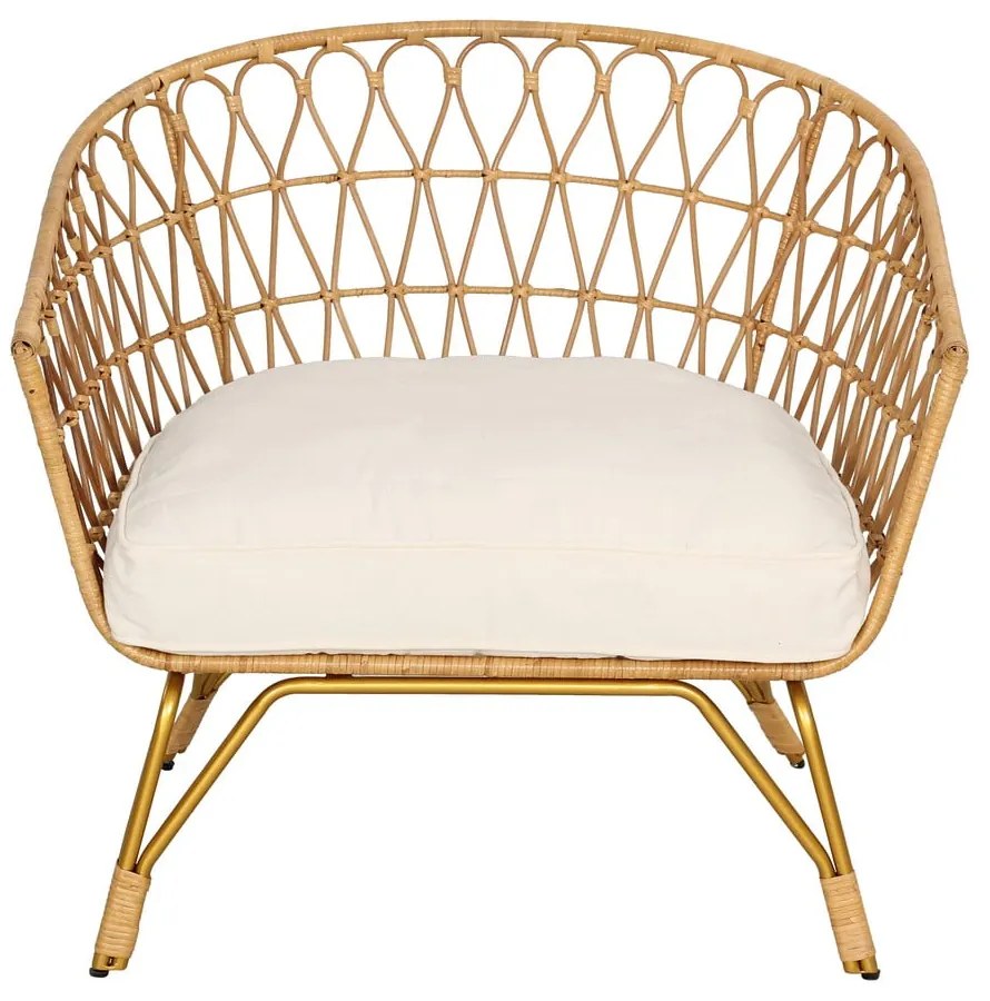 Sedia da giardino in rattan per esterni Ratta - Bonami Essentials