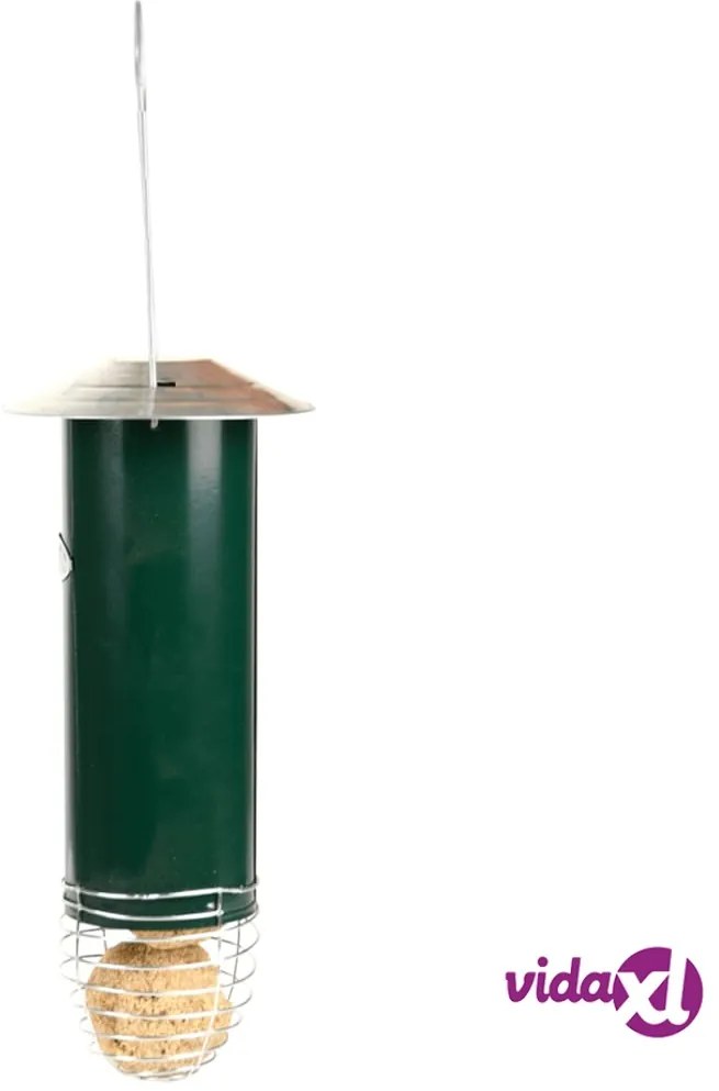 Esschert Design Distributore di Palline di Grasso per Uccelli Verde