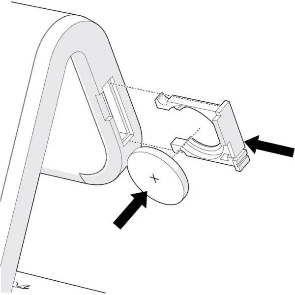 Nedis WCACQ10W1WT - LED RGB Orologio a sveglia con caricatore wireless LED/10W/5V bianco
