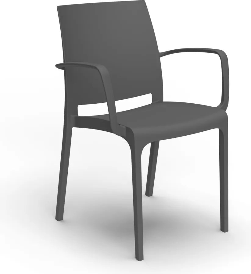 VOLGA - poltrona da giardino in plastica