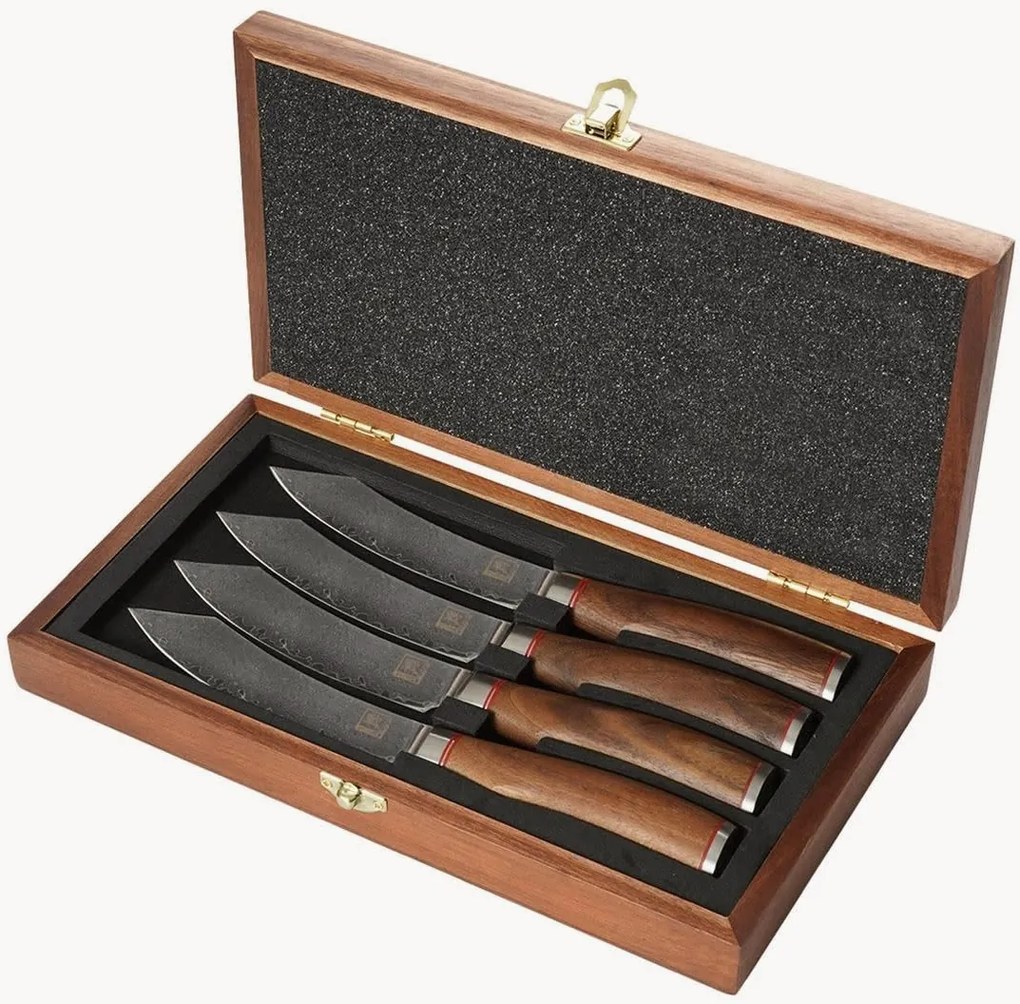 Set di 4 coltelli da bistecca Kurumi