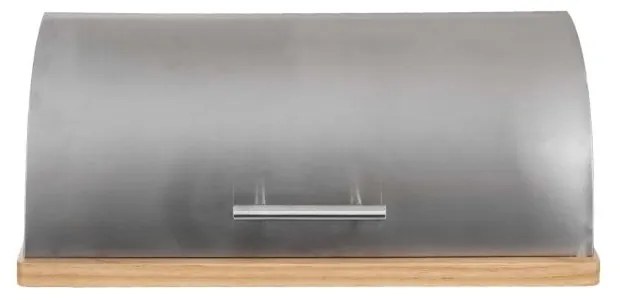 Cestino per il pane in acciaio inox e bambù Basic - Orion