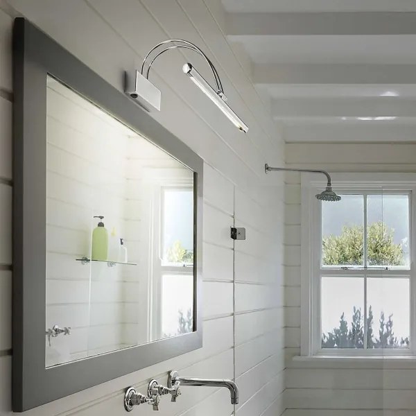 Ideal Lux - Lampada per quadri MIRROR LED/4,6W/230V, cromo lucido