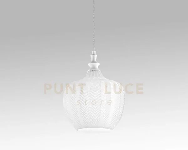 Cleofe s/10 - lampadario sospeso 1 luce attacco e27 in vetro colore...