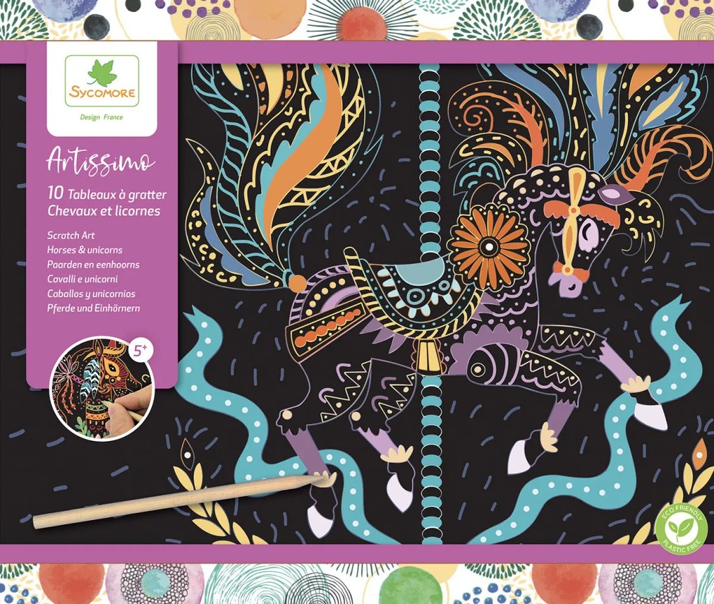 Artissimo – Carte da grattare – Cavalli e unicorni
