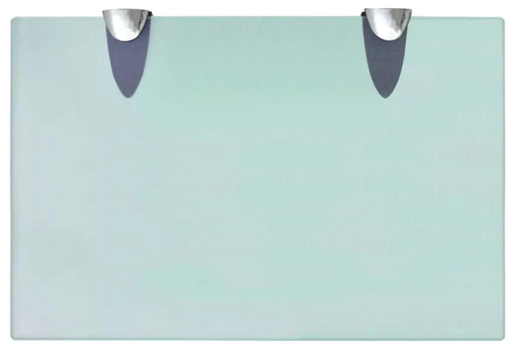 Mensola galleggiante in vetro 30x20 cm 8 mm