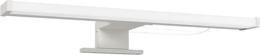 Lampada LED da Specchio 35cm 4W Grigio Chiaro Tripla Installazione Colore Bianco Naturale 4.000K