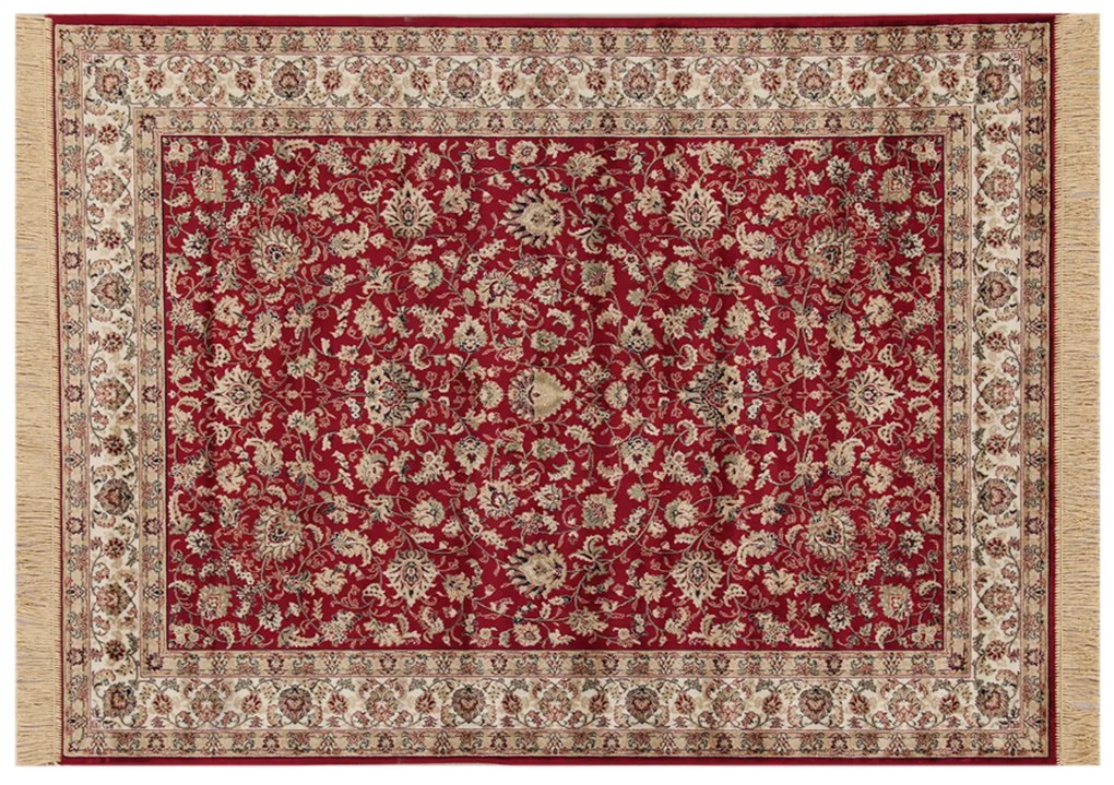 Tappeto 190x140 cm Farshian Hereke rosso