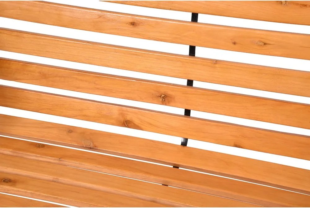 Panchina da giardino in legno con struttura in acciaio Bellevue - Garden Pleasure