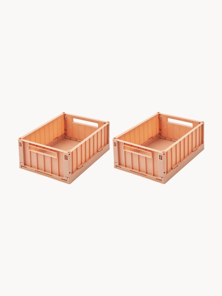 Set di 2 scatole portaoggetti Weston