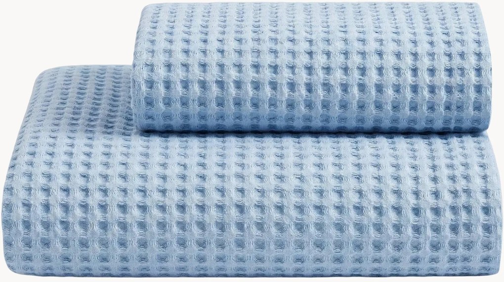 Set di 2 asciugamani in cotone Milo