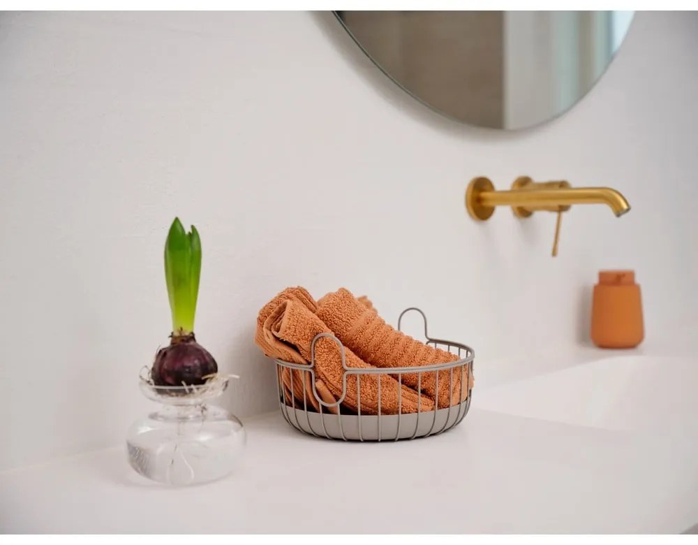 Asciugamano tipo terry giallo in cotone 30x30 cm Classic – Zone