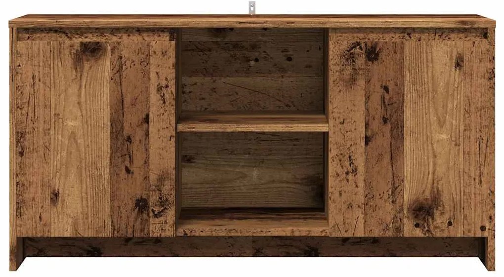 Mobile porta tv legno antico 102x37,5x52,5 cm legno multistrato