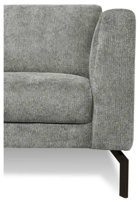 Divano grigio chiaro 165 cm Gomero - Scandic