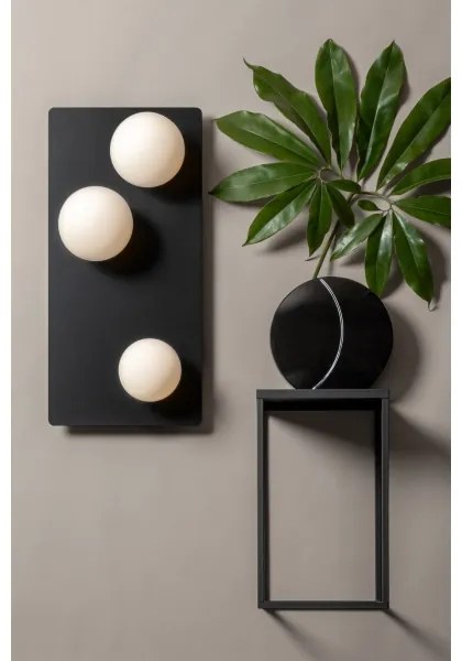 Plafoniera  ARGON 3xG9/12W/230V nera