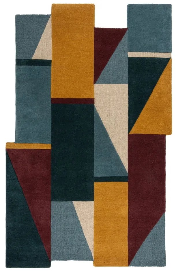 Tappeto in lana tessuto a mano 120x180 cm Shuffle Shaped - Flair Rugs