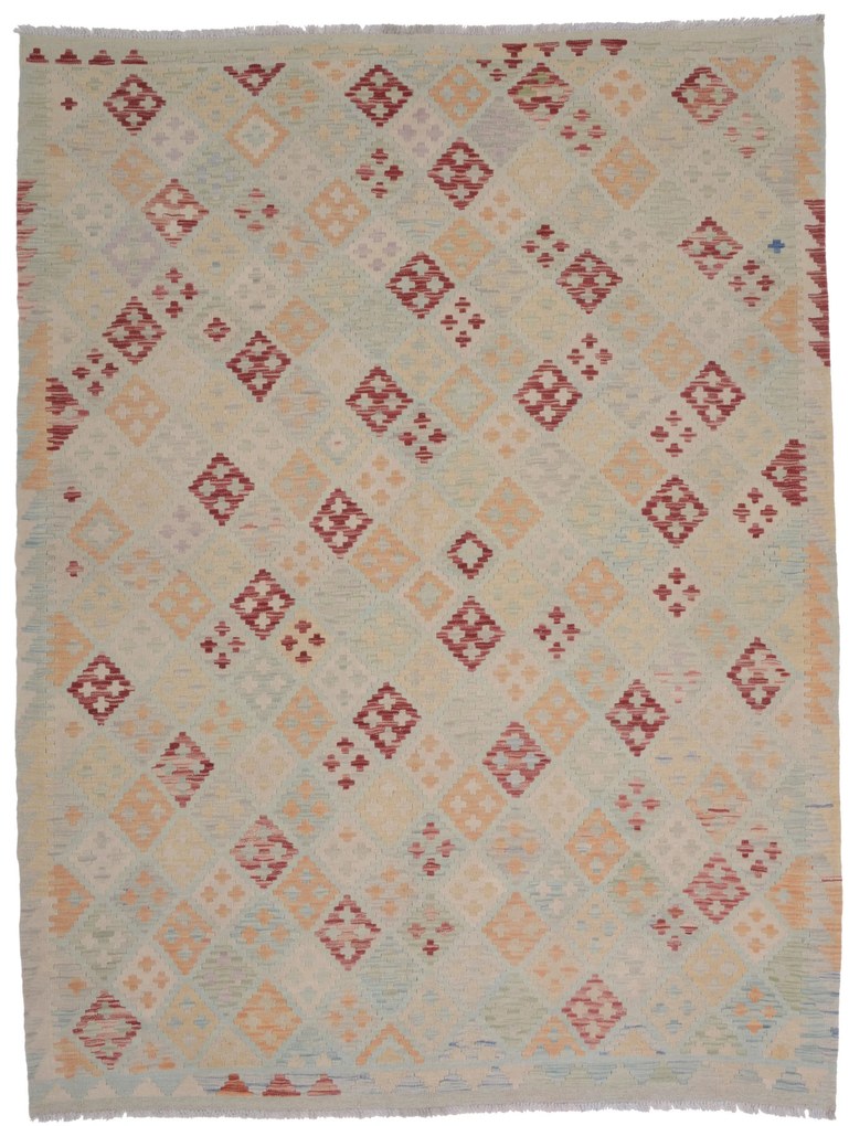 Kilim Tappeto 180x240 (Afghanistan) Tessuto A Mano