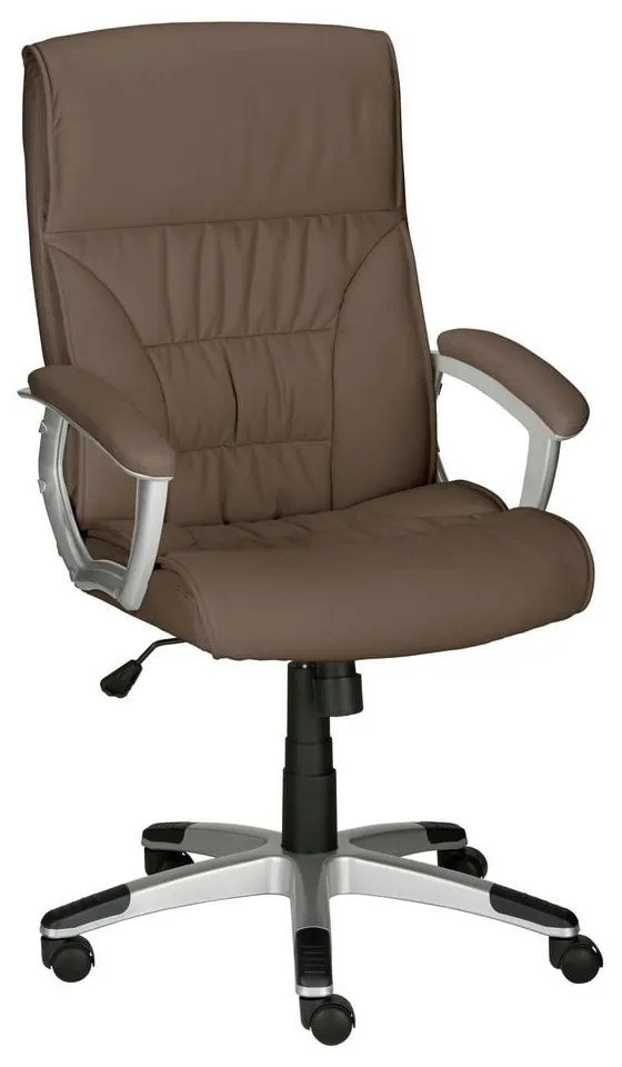 Sedia da ufficio in similpelle marrone Flori - Støraa