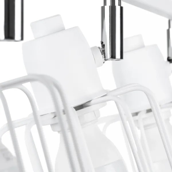 Sollux SL.1113 - Faretto BELUCI 3xE14/40W/230V bianco