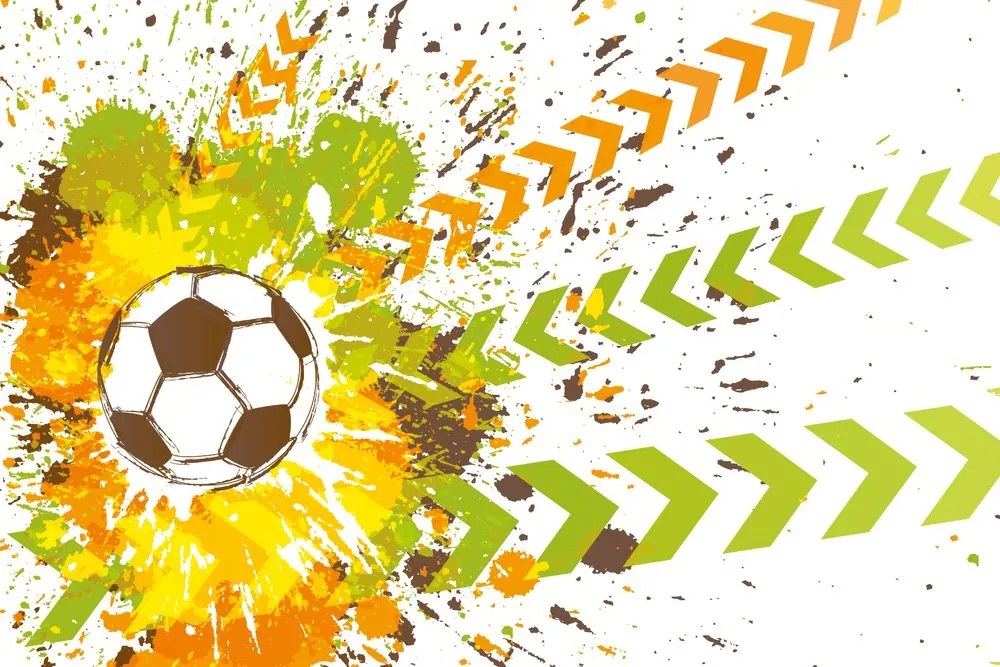 Carta da parati – Pallone da Calcio per Teenager