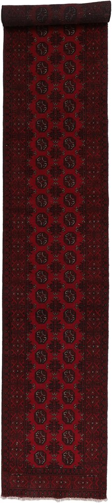 Afghan Tappeto 80 x 480 (Pakistan) Annodato A Mano