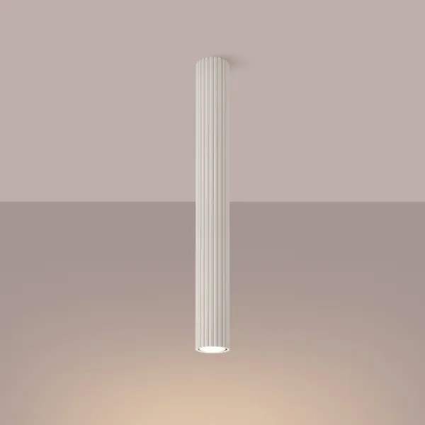 Sollux SL.1591 - Faretto KARBON 1xGU10/10W/230V 60 cm color crema