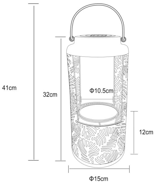 Globo 36229 - Lampada LED solare SOLAR LED/0,06W/3V 3000K IP44