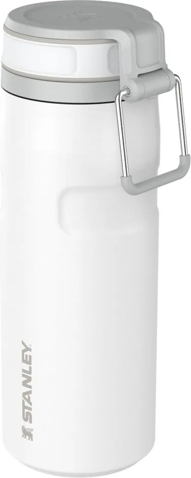 Borraccia termica bianca in acciaio inox 470 ml IceFlow™ Bottle Twist Flip Frost – Stanley