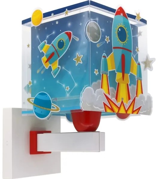 Dalber 63359 - Applique per bambini ROCKET 1xE27/15W/230V