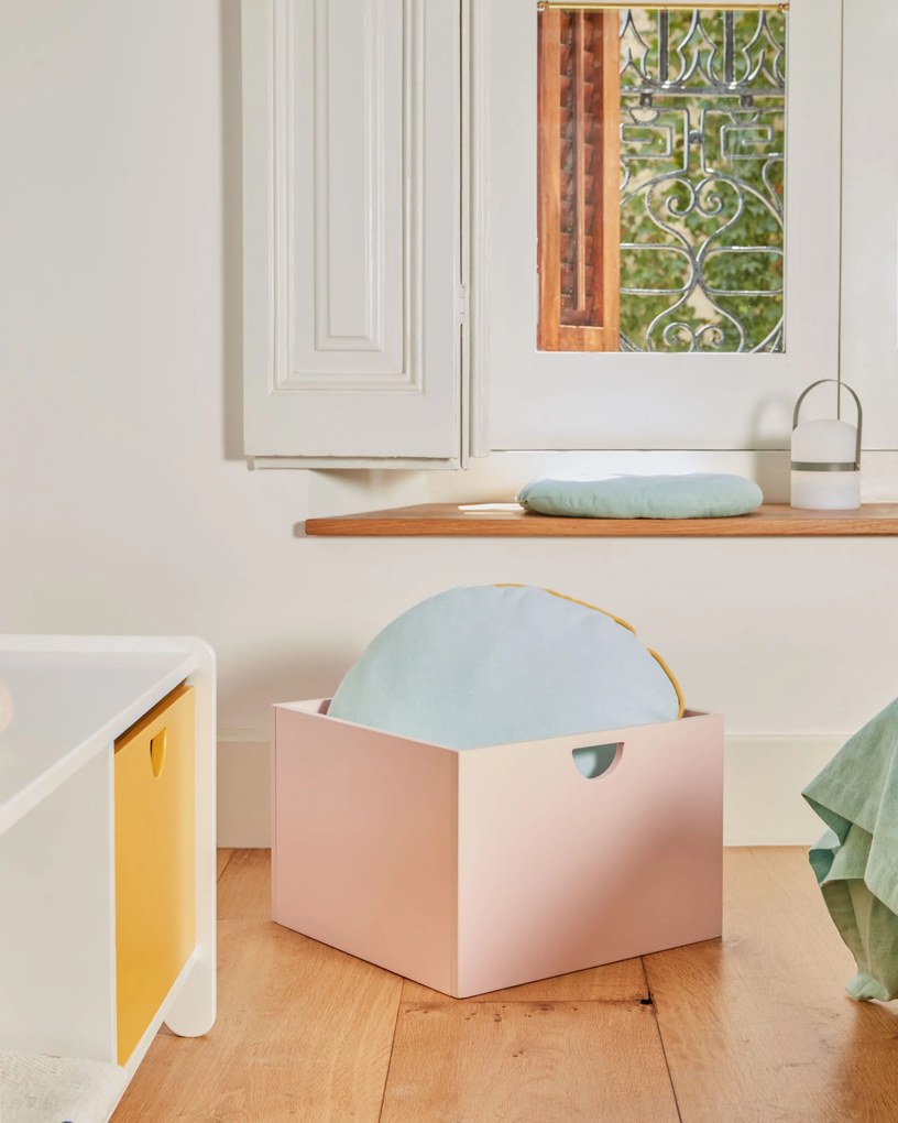 Kave Home - Set 2 cassetti per mobile contenitore Nunila in MDF rosa