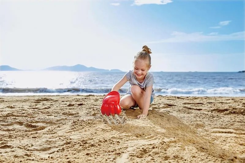 Grande zampa, rossa - Giocattolo da spiaggia