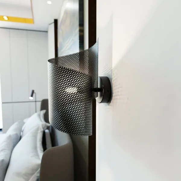 Applique SPIRAL 1xG9/8W/230V nero