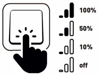 Paulmann 93383 - SET 3xLED/6W IP44 Lampada da bagno dimmerabile GIL 230V