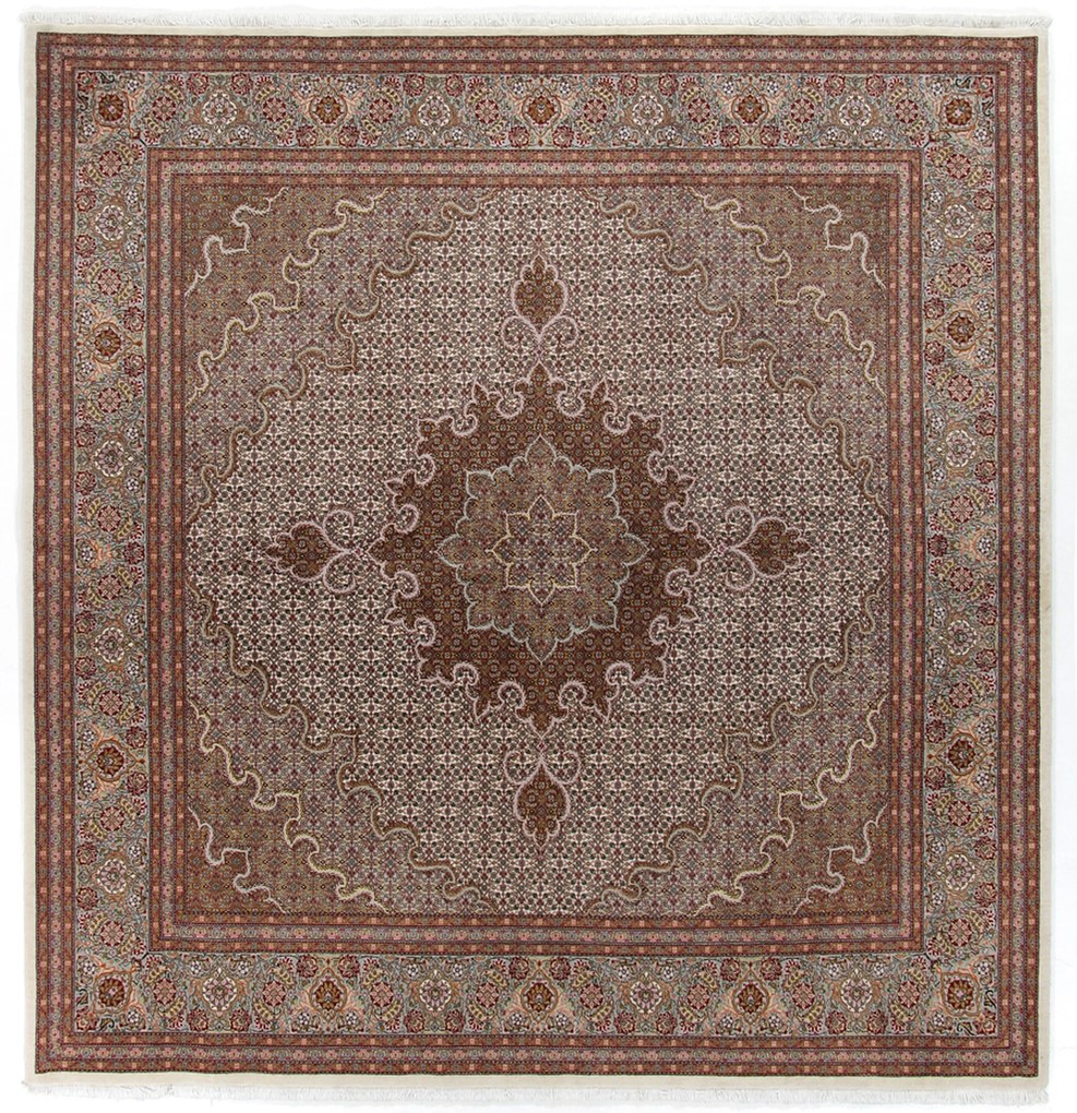 Tabriz Tappeto persiano 210x210 (Iran) Annodato A Mano