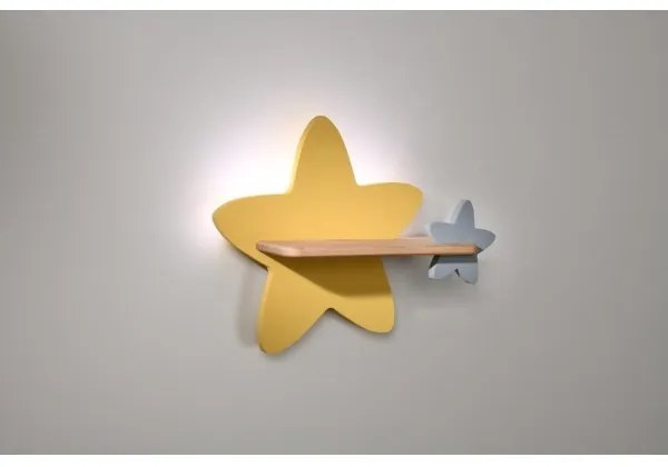 Applique LED per bambini con mensola STAR LED/5W/230V