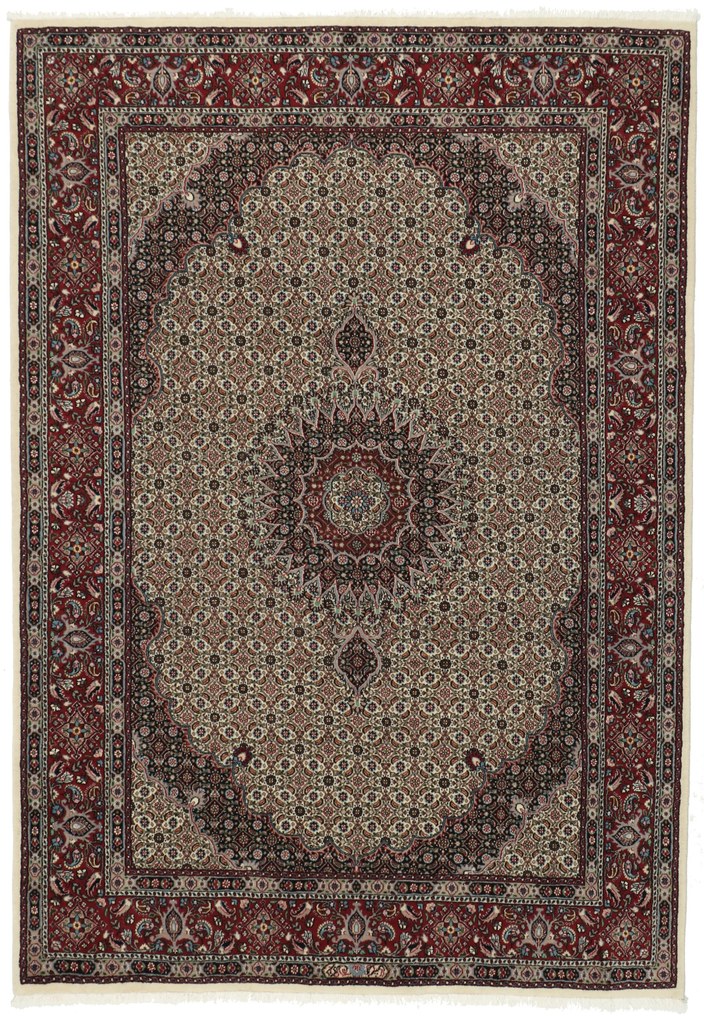 Moud Tappeto 240x170 (Iran) Annodato A Mano