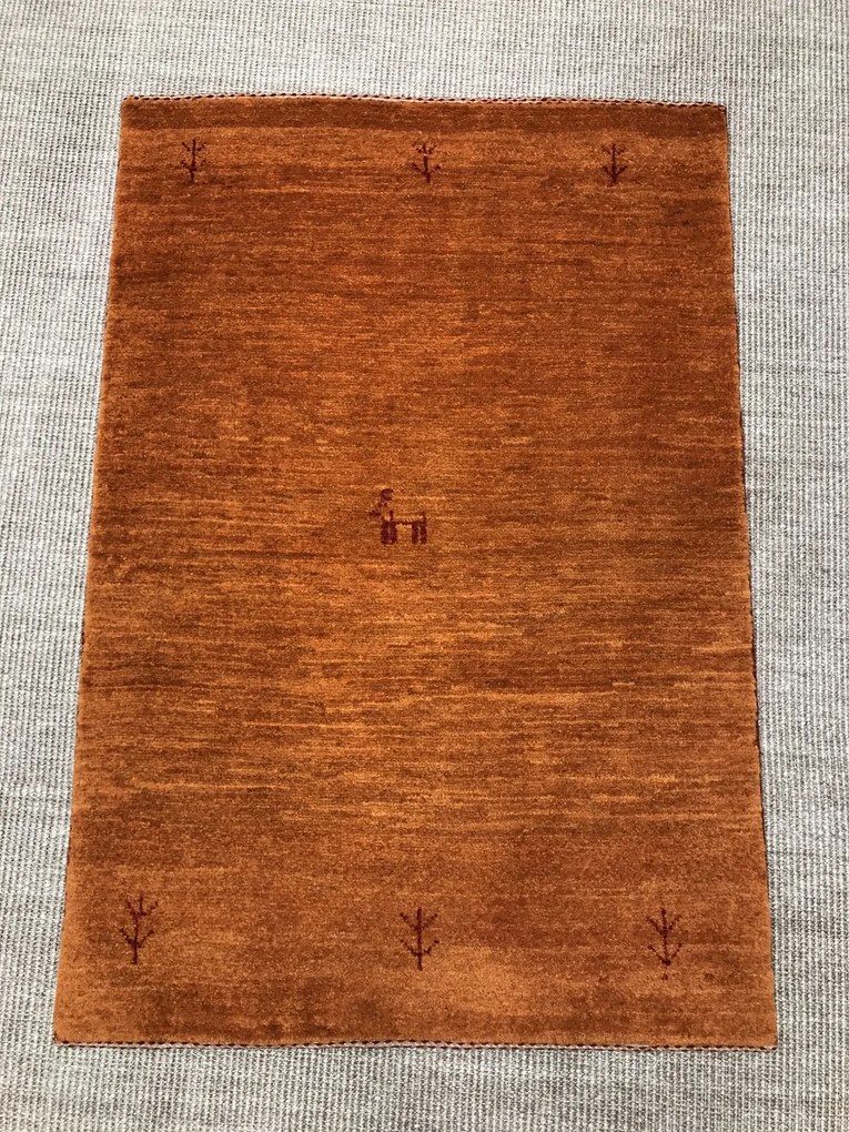 Gashguli Tappeto persiano 80 x 110 Giallo (Iran) Annodato A Mano