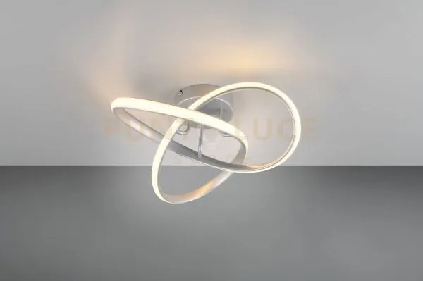 Meo plafoniera led 15w 1800lm, 3000k circolare alluminio d. 40cm