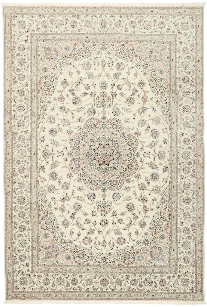 Nain Tappeto persiano 310x220 (Iran) Annodato A Mano