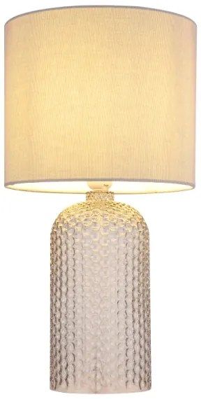 Globo 21735G - Lampada da tavolo SOFIA 1xE27/60W/230V grigio