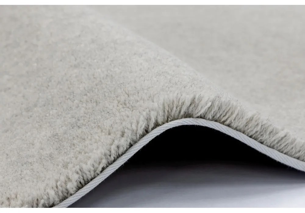 Tappeto in lana crema 133x190 cm Calisia M Smooth - Agnella