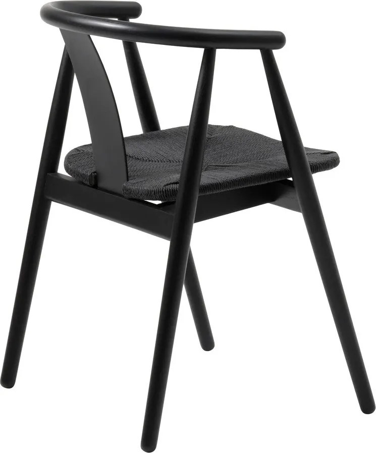 Sedia da pranzo nera Relate - Unique Furniture