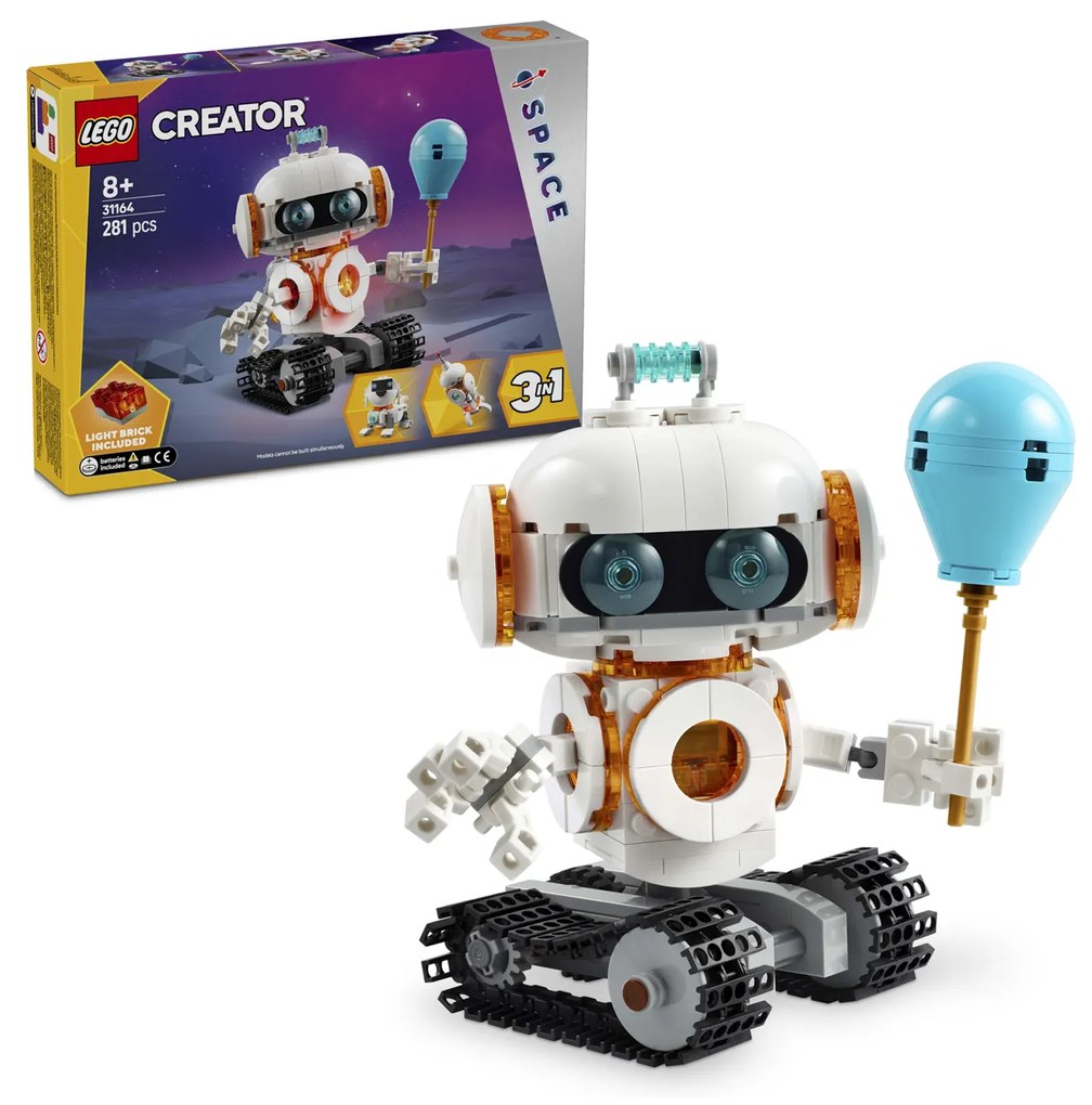 Robot spaziale Lego Creator 3 in 1